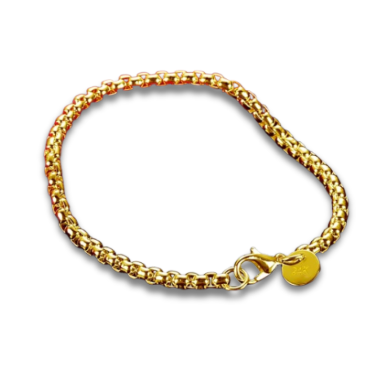 Venetian Bracelet in Rhodium-Plated Sterling Silver